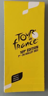  CARTE ROUTIERE - Parcours TOUR DE FRANCE 2022