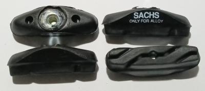 4 SACHS  BRAKE PADS - 4 Patins de freins Sachs