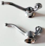 2 WING NUTS - 6.6 mm - 2 Papillons de roues 