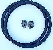 2  VEE RUBBER 26X1.25  32-559 Noirs  + 2 chambres à air