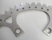 ALUMINIUM CHAINRING 52 - Plateau alu BCD 110