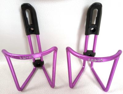 2 ALU LUMA BOTTLE CAGES - 2 Porte bidons alus