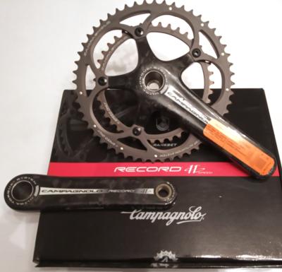 CAMPA RECORD CARBONE 11V 172.5 39/52 CRANKSET - Pédalier