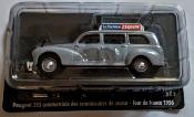 Miniature 1/43 NOREV ATLAS PEUGEOT 203 " Commissaire "1956