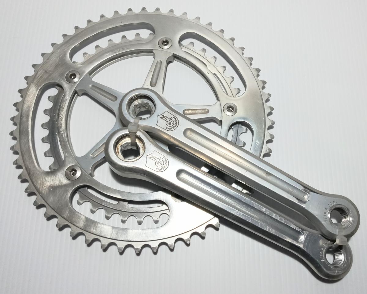Pédalier Campagnolo Super Record Pour Colnago, 42-52 Dents, 172.5 Mm, Axe 9/16, Occasion