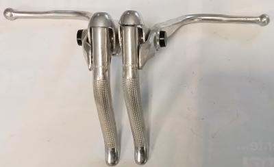 WEINMANN DOUBLE BRAKE LEVERS - Leviers de freins doubles damiers