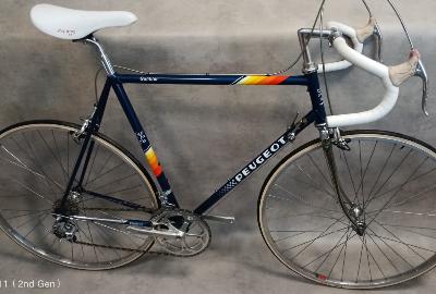 VINTAGE PEUGEOT GALIBIER 1986 - SHIMANO 600 - Vélo de course Neuf