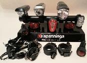 Kit démo 8 Eclairages Vélo SPANNINGA