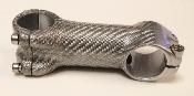 CARBONE - 90mm - Ø28.6mm - Potence gainé carbone