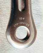 STRONGLIGHT CRANKSET ARM 170 mm BCD 122mm - Manivelle Droite
