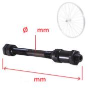  REAR HUB AXLE - Ø 9 mm - Axe de moyeu arrière