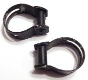 2 MODOLO BRAKE LEVER CLAMPS - 2 Colliers de levier frein Modolo