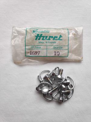 2 HURET n°1687 PARTS - 2 vis de leviers