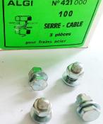 10 CABLE SCREWS - 10 Serrages de cables 421000
