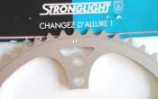 STRONGLIGHT ALUMINIUM CHAINRING - 53- Plateau alu BCD 122