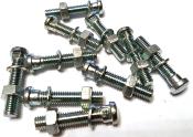 2 COLLAR BOLTS - 2 Boulons de collier 2.8 cm