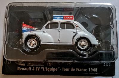 Miniature 1/43 NOREV RENAULT 4ch." L'Equipe " 1948