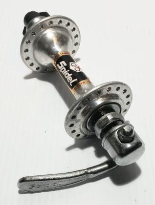 Moyeu Avant BMX Polso En Aluminium 36 Trous - 2 Roulements, Compatible V-Brake, Couleurs Variées