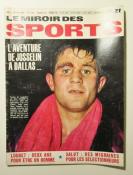  MAGAZINE LE MIROIR DES SPORTS - Hebdo. n°1.160  01/12/1966 - L'aventure de Josselin à Dallas