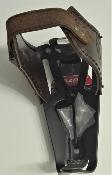 NEWCON LEATHER - Porte bidon alu + cuir
