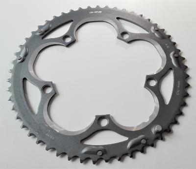  ALUMINIUM FSA  S 10 CHAINRING - 53/39 - Plateau alu BCD130