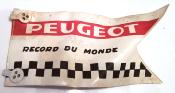 FLAG - Fanion drapeaux plastic PEUGEOT