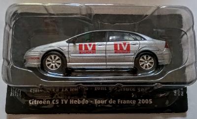 Miniature 1/43 NOREV ATLAS CITROEN C5 " TV Hebdo " 2005