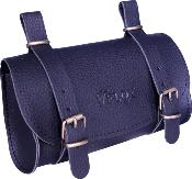 VELOX STYLE GENUINE LEATHER SADDLE BAG - Sacoche de selle simili cuir