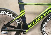 KIT CADRE KUOTA KT05 Taille M  + Fourche + Direction + Tige de selle + Cintre aéro + Prolongateur
