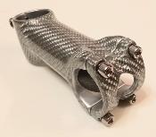 CARBONE - 90mm - Ø28.6mm - Potence gainé carbone