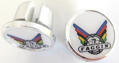 FAGGIN HANDLEBAR END PLUGS - 2 Bouchons de guidon