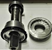 TA  BOTTOM BRACKET AXLE BSC 1.37 x 24 -  Axe de pedalier 103 mm