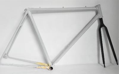 "NOS" STEEL RACE FRAME - Cadre course acier