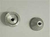 2 ALUMINUM SILVER CAMPAGNOLO SUPER RECORD - 2 Vis blocage alu