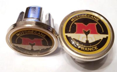 MOTOBECANE HANDLEBAR END PLUGS - Bouchon de guidon