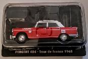 Miniature 1/43 NOREV PEUGEOT 404 " Tour de France " 1968