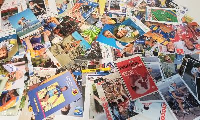 Lot de 200 Cartes Postales COUREURS - Toutes différentes