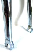 CHROMED STEEL FORK - GABEL - Fourche 700 course chromée