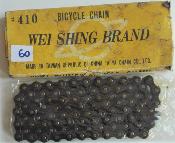 BICYCLE CHAIN - Chaine 1/2"x1/8" 1 à 3 vitesses.