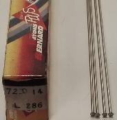 20 BERNARD PLUS SPOKES  - 285mm - Ø 2mm - 20 Rayons