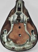 PEUGEOT SPORT CHILDREN 1960's LEATHER SADDLE  - Selle cuir enfant