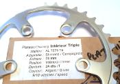 T.A ALUMINIUM CHAINRING - 34 - Plateau alu BCD 74 8/9/10 V.