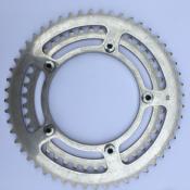 NERVAR ALUMINIUM DOUBLE CHAINRING - 52 - 42 - Plateau alu BCD 130