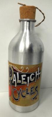 NEW VINTAGE ALUMINIUM WATER BOTTLE RALEIGH - Bidon