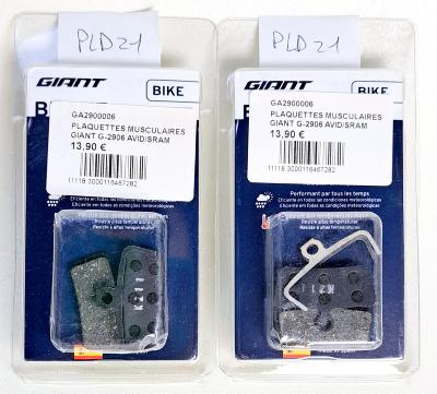 2 p. GIANT Plaquettes disques G-2906 AVID/SRAM