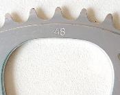 T.A PRO ALUMINUM CHAINRING 48 - Plateau alu BCD 110