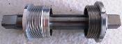 HEFO TITANIUM BOTTOM BRACKET 36x24 ITALIAN - Axe de pedalier 122mm