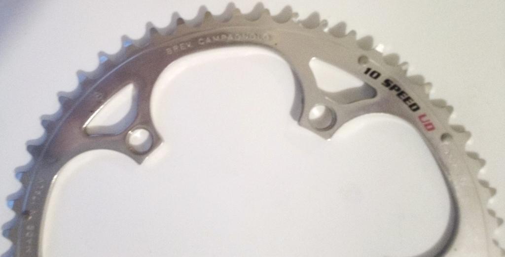 Plateau Vintage Campagnolo 39 Dents - 135 BCD, 5 Trous, Couleur Argent, Pour Vélo De Course