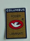2 COLUMBUS FODERI LAMINATI  STICKER - 2 Autocollants tubes de fourche