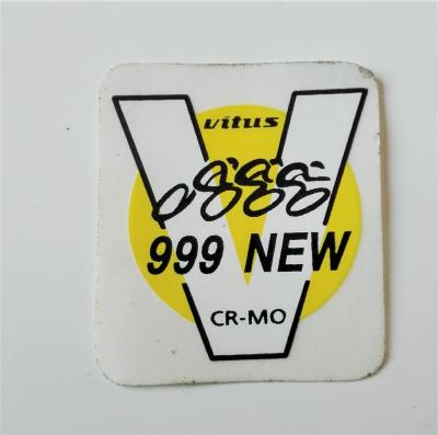 VITUS 999 NEW CR-MO STICKER - Autocollant Serie de tubes